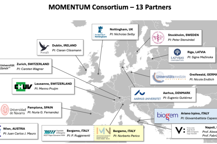 Biogem coordinates the European project MOMENTUM: the kick-off meeting with 13 international partners will take place in Bergamo