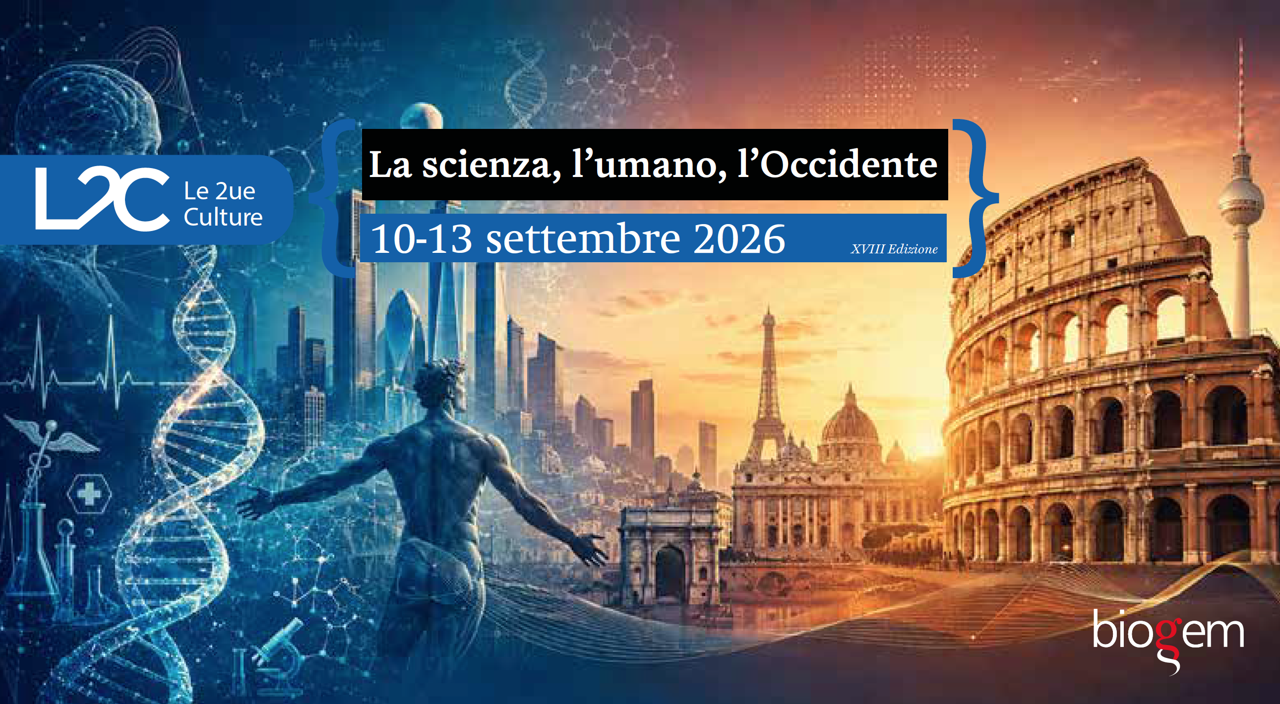 Tutto pronto per la nuova edizione del Meeting Le Due Culture di Biogem